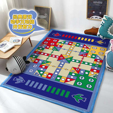 婴儿游戏垫大号飞行棋爬爬垫桌游地毯游戏棋类玩具