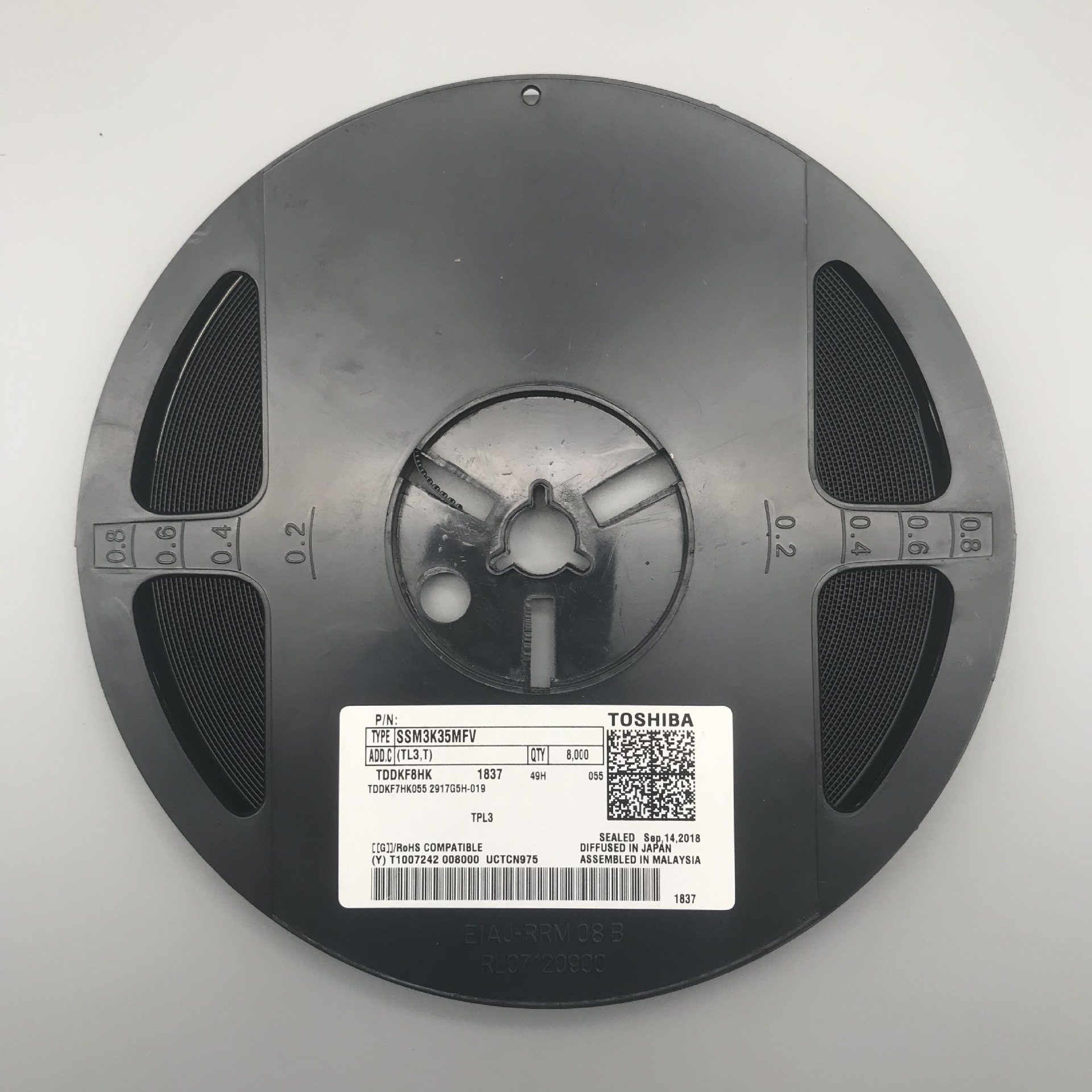 DAN217WTL开关二极管SOT-416  80V 100mA 4ns