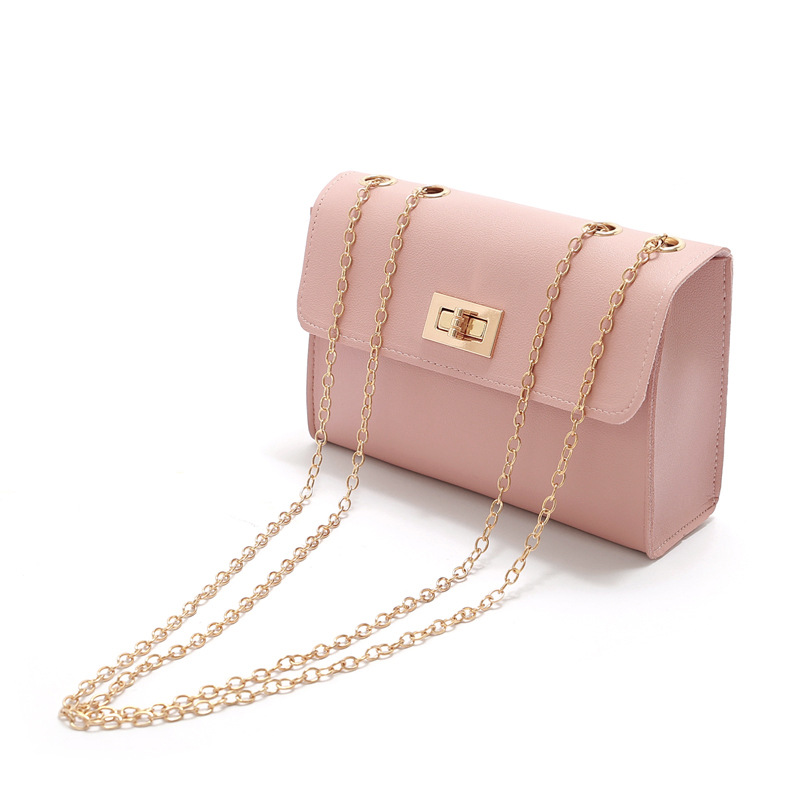 174g Weight Buckle Closure Type Single Shoulder Strap Strap Type Square Bag Bags Type Casual, Daily Occasion Pu Leather Material Solid Color Pattern All Seasons Season Women's Gender Cute Style Square Shape Light Grey, Pink, Red, Black Color Small Size Fashion Chain Shoulder Messenger Small Square Bag Chain Candy Color Shoulder Bag 7