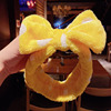 Non-slip headband for face washing, hair accessory with bow, internet celebrity, simple and elegant design, South Korea