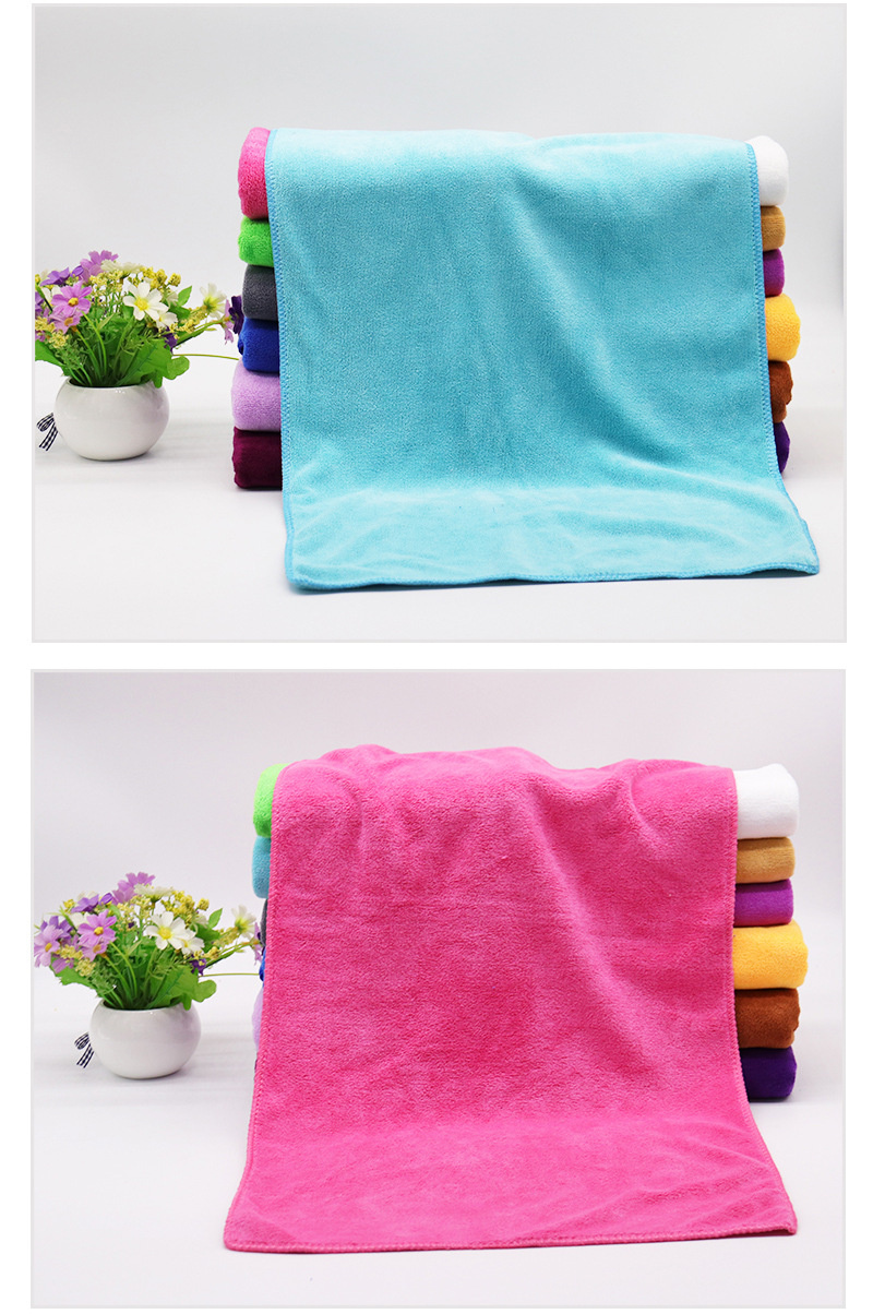 14色超细纤维毛巾 擦脸巾 中款 detail