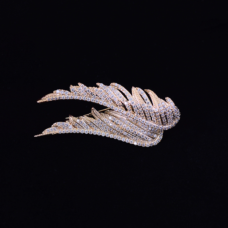 Broche Aile Ange Brillante