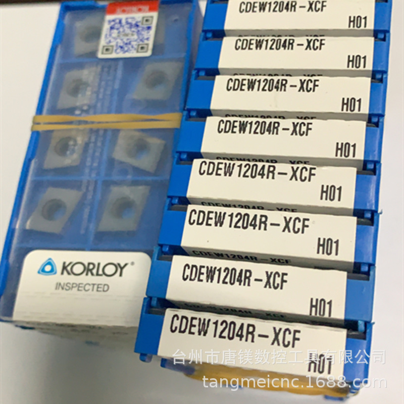KORLOY克洛伊CDEW1204R-XCF H01数控平面铝合金车刀片车削刀具