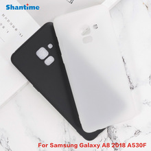 适用适用三星Samsung Galaxy A8 2018 A530F手机壳磨砂软壳材