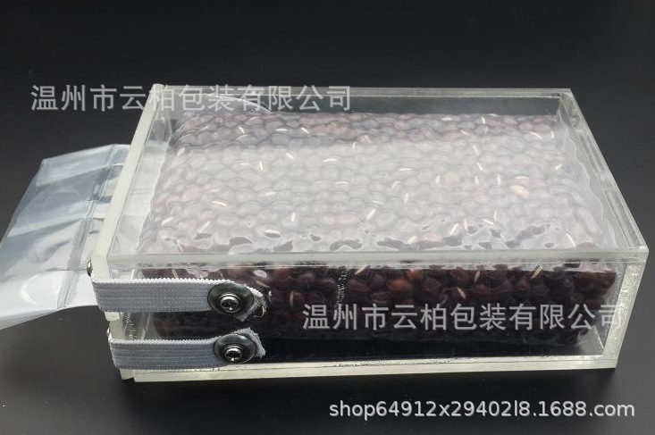 厂家出售20丝大米袋 彩印真空5公斤10kg米砖袋手提大米袋免费设计