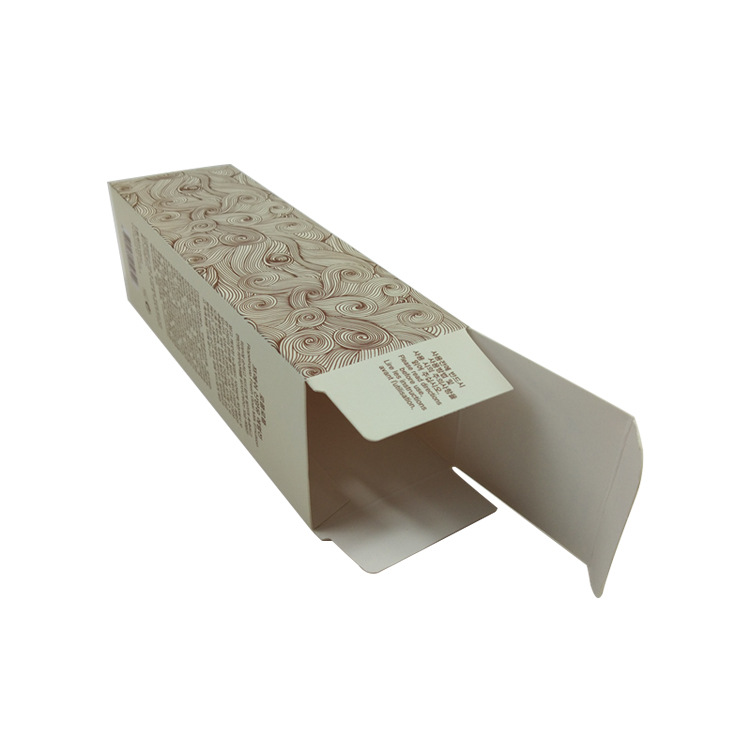 青岛工厂定制化妆品卡纸盒牙膏盒型彩色印刷面可烫金起凸包装盒