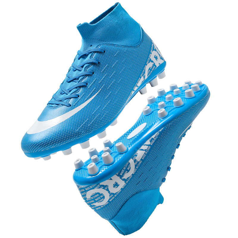 new pattern Gaobang Spike Broken nails Teenagers adult Soccer shoes 35-44 code Socks comfortable One piece On behalf of