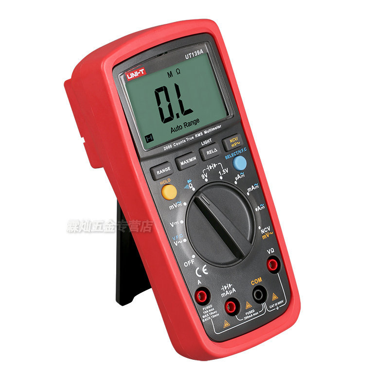  数字万用表UT139AUT139BUT139C 防烧表 数显万用表