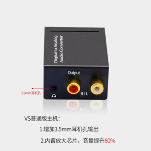 Wholesale digital to analog video converter digital to analog 3.5 fiber to analog coaxial to fiber