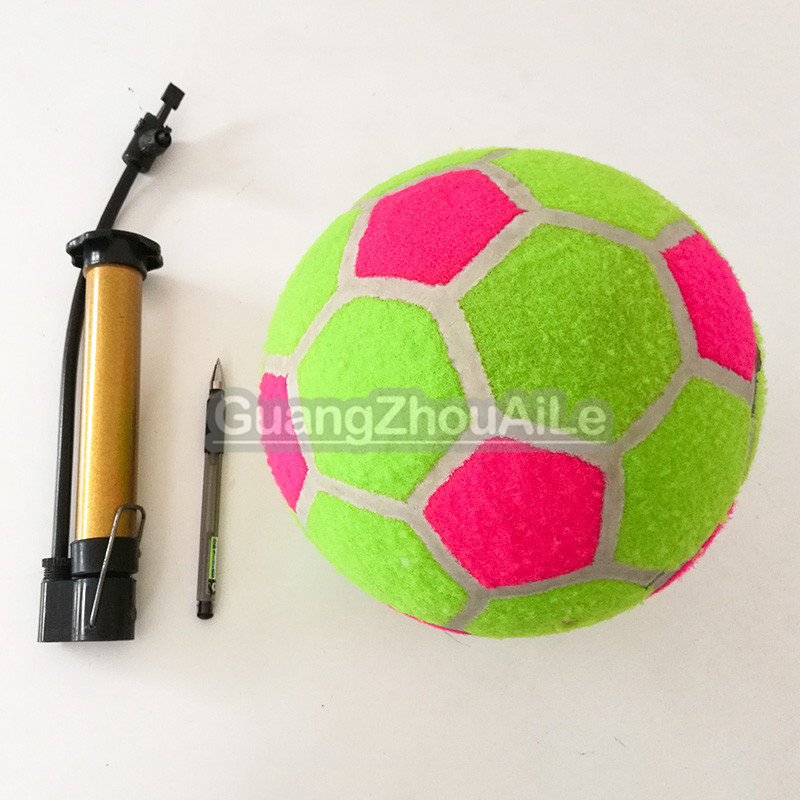 Inflatable football darts with velcro