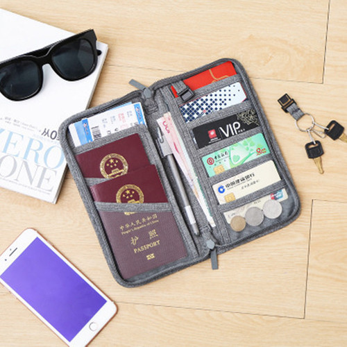 Cationic multifunctional travel passport bag Korea waterproof and dustproof card portable overseas travel document passport bag