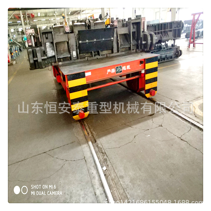 厂房货物平板运输车 仓库物流用无轨式电动地平车