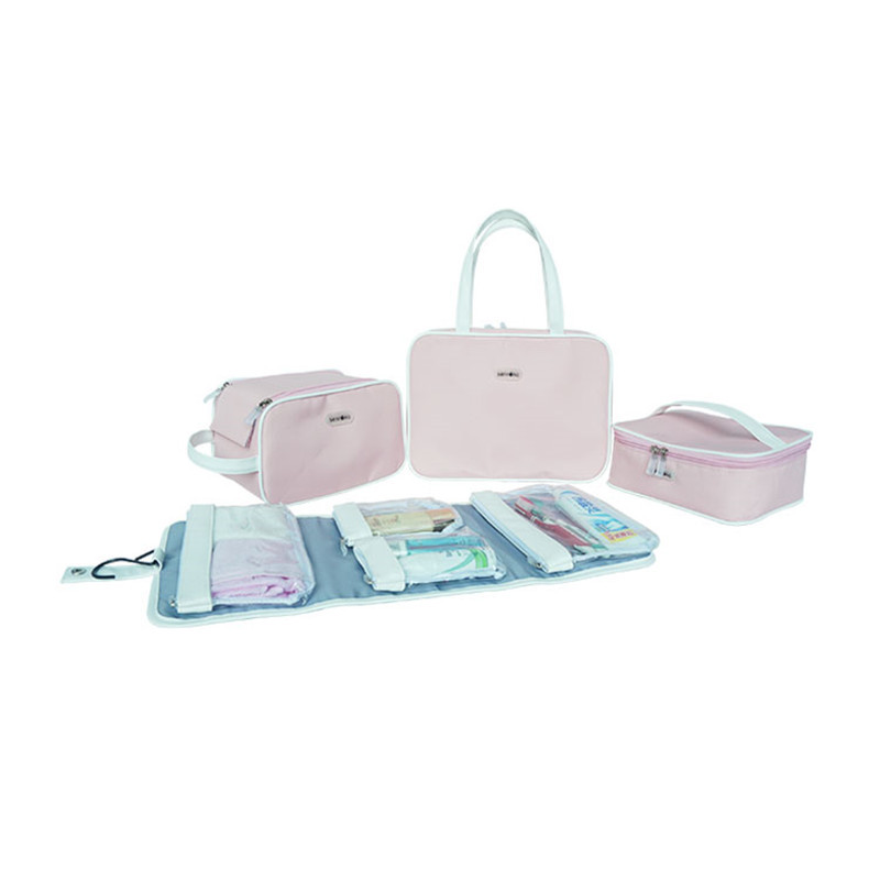 仿皮绒设计新款挂式首饰收纳包 晚宴珠宝整理袋首饰包定做Logo