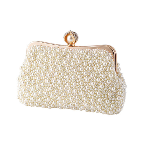 New Lady Style Pearl Evening Bag Dress Bag Crossbody Small Handbag Evening Bag Cheongsam Handbag Women Bag