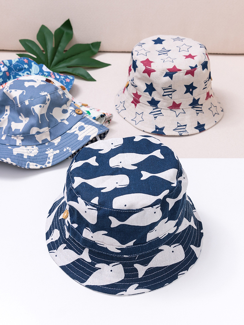 Children Unisex Basic Cartoon Bucket Hat display picture 4