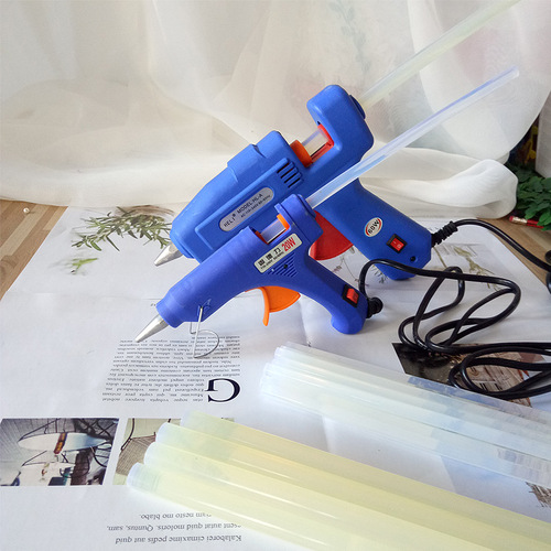 Hot melt glue gun 20W wholesale with switch 20W 60W glue gun hot melt glue gun 7 11mm diameter glue gun machine