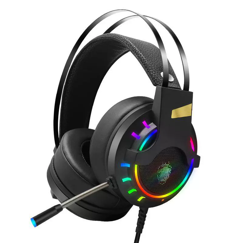 K3 носимый игровой набор RGB наушники 7.1 гарнитура CF ешь курицу компьютерная гарнитура микрофон