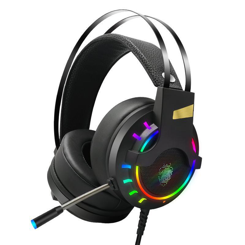 K3 headset e-sports game RGB marquee headset 7.1 headset cf chicken computer headset with microphone