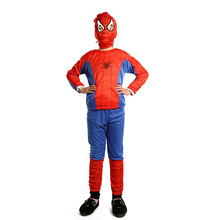 廠家批發兒童舞會節日服飾道具萬聖節超人蜘蛛俠游戲服裝表演服