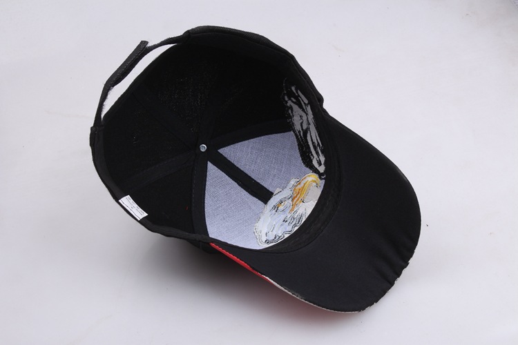 Lanyin Eagle Flag Five Point Star bestickter Baseball-Entenzungen-Sonnenhut Tide_voghion.com