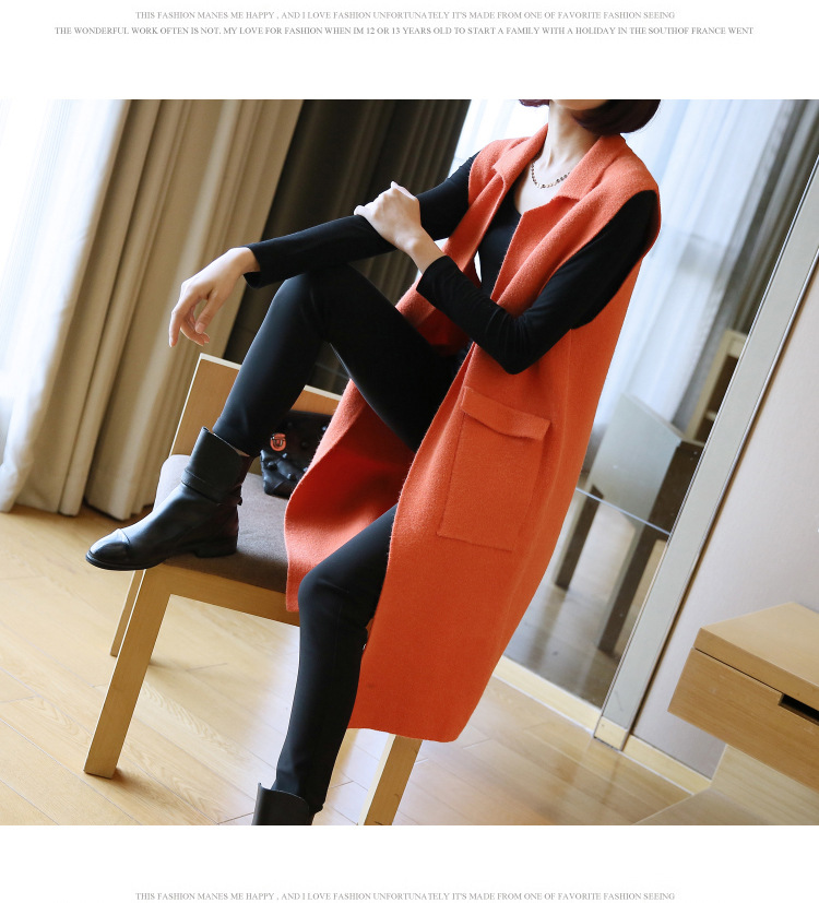 Gilet femme en tricot - Ref 3434798 Image 25