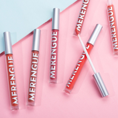 MERENGUE丝绒雾面哑光空气唇釉唇彩小众品牌口红棕色女学生口红|ru
