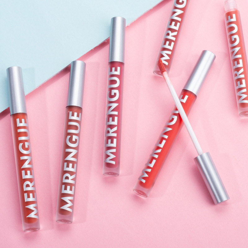 MERENGUE丝绒雾面哑光空气唇釉唇彩小众品牌口红棕色女学生口红|ru