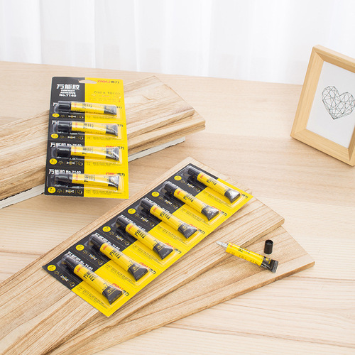 Deli Deli 7140 universal glue strong adhesive shoe glue model glue wood ceramic metal leather
