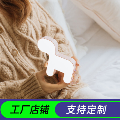 2018年狗年吉祥物小狗灯柔光夜灯创意礼品厂家直销礼品摆件3life|ru