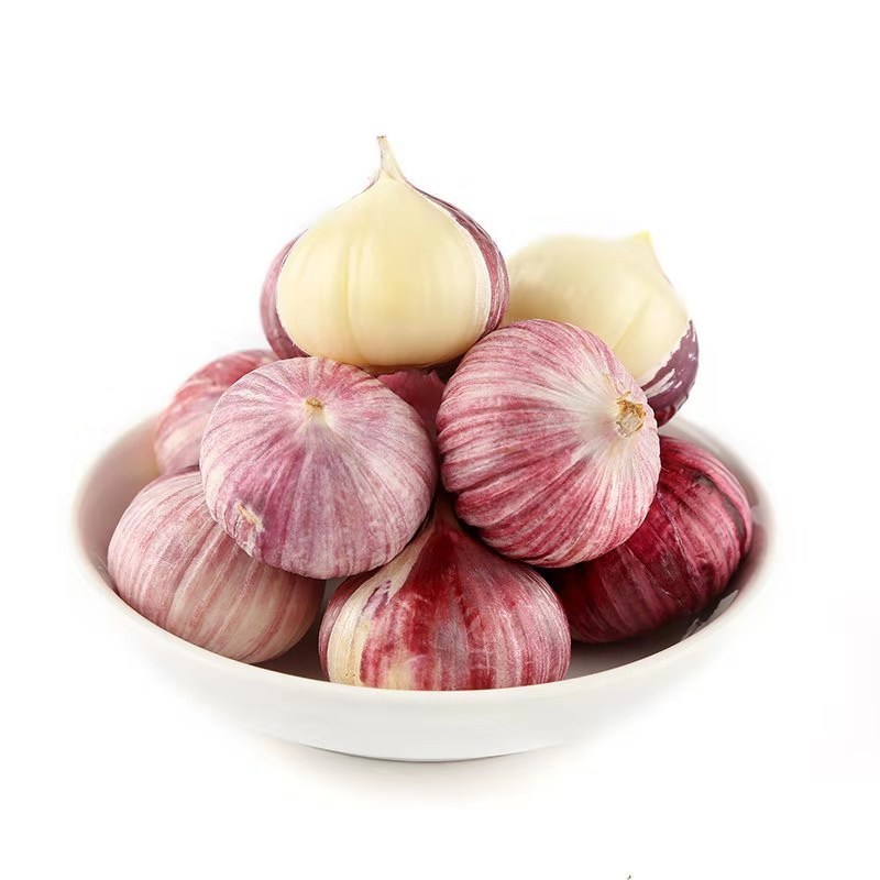 Garlic single fresh Dali single garlic Big head Large Red fruit Garlic 5 pounds Large