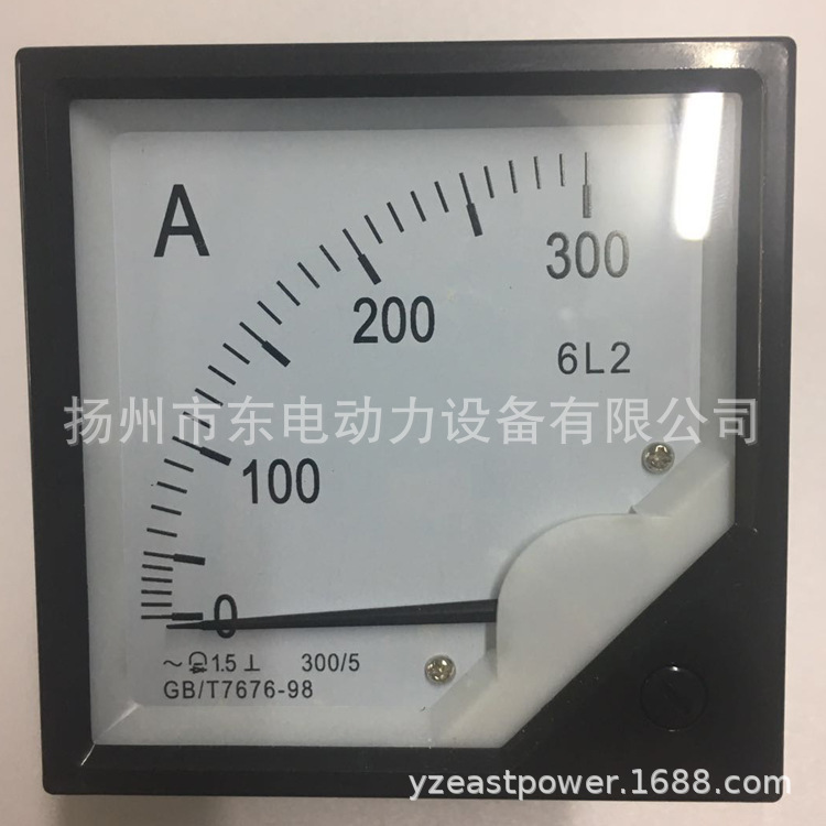 柴油发电机组三相电流表100A 200A 300A 500A 6L2型交流安培表