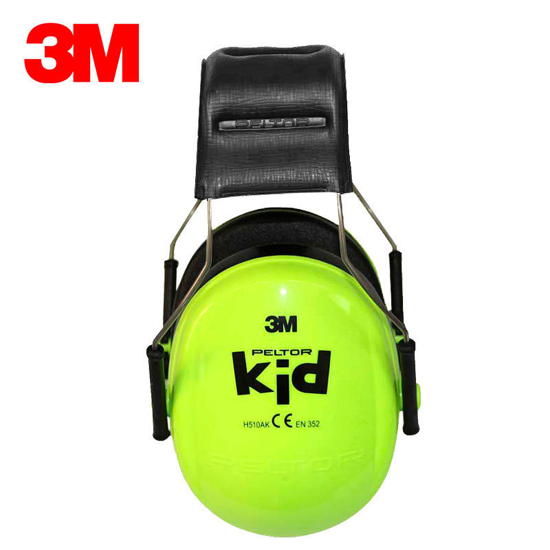 Orejeras de Protección Auditiva para Niños 3M H510AK-442-RE de Acero Inoxidable 21dB