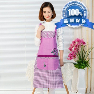 广告宣传围裙定制印字印logo韩版时尚防水工作服定做宣传礼品|ru