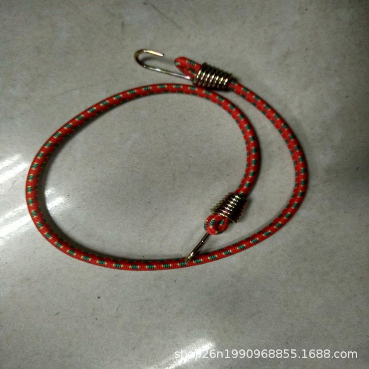 4mm弹簧钩橡筋行李绳