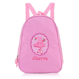 New Korean style girls' ballet bag embroidered sequins children's backpack for dance printing