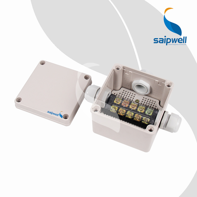 斯普威尔样品加工一进二出5位TB25端子密封盒 电缆密封盒 一般照