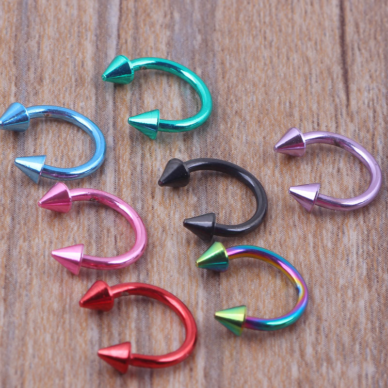 Simple Style Geometric Stainless Steel Earrings 1 Piece