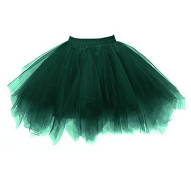 Candy color multi-color de media longitud pettiskirt estudio fotografía de la boda media-longitud pequeña falda de color de la falda de apoyo