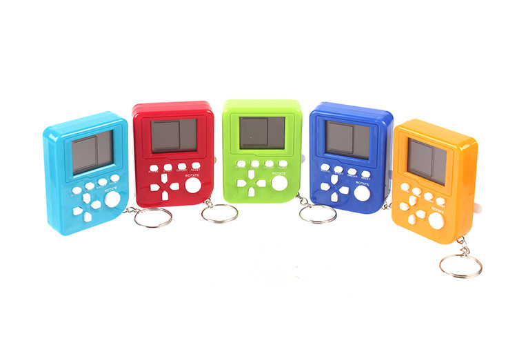 Consola portátil mini Tetris GAME BOX japonesa, juguete colgante nostálgico_voghion.com