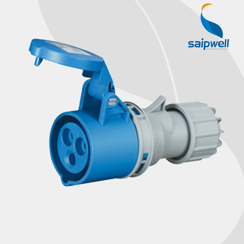 厂家直供 3孔工业连接器 工业插座 32A AC380V电缆连接器 AP-522