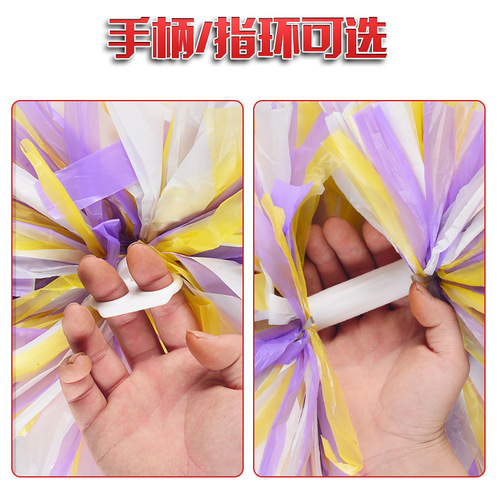 Matte cheerleading bouquet cheerleading team cheerleader hand flower dance performance props hand holding flower large hand flower