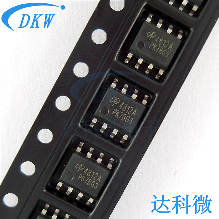 AO4812A 4812A SOP-8贴片 双N通道增强模场效应晶体管 AOS/万代