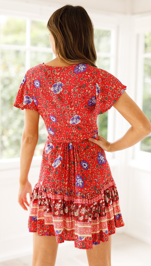 Bohemian Skirt Front View