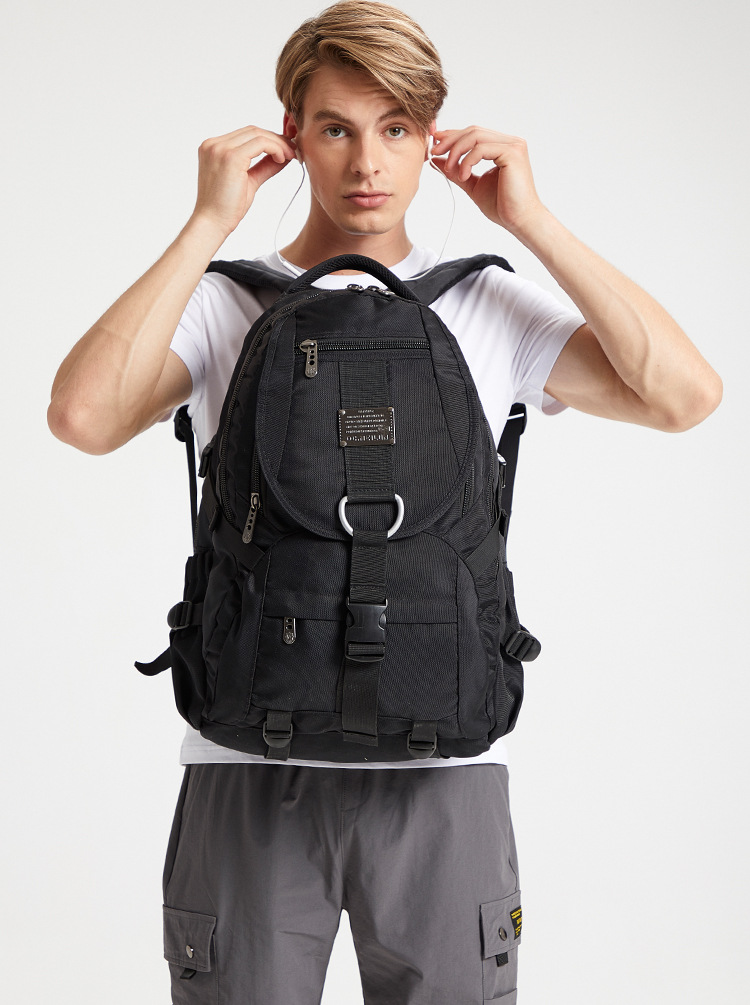 New Large Capacity Travel For Men Outdoor Oxford Cloth 55L Durable Hiking Backpack Student School Bag_voghion.com