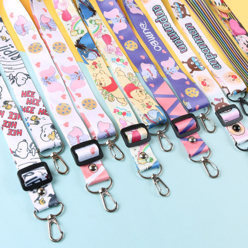 Manufacturer ID card lanyard, heat transfer retractable cross-body strap, mobile phone lanyard, tag, bag, shoulder bag