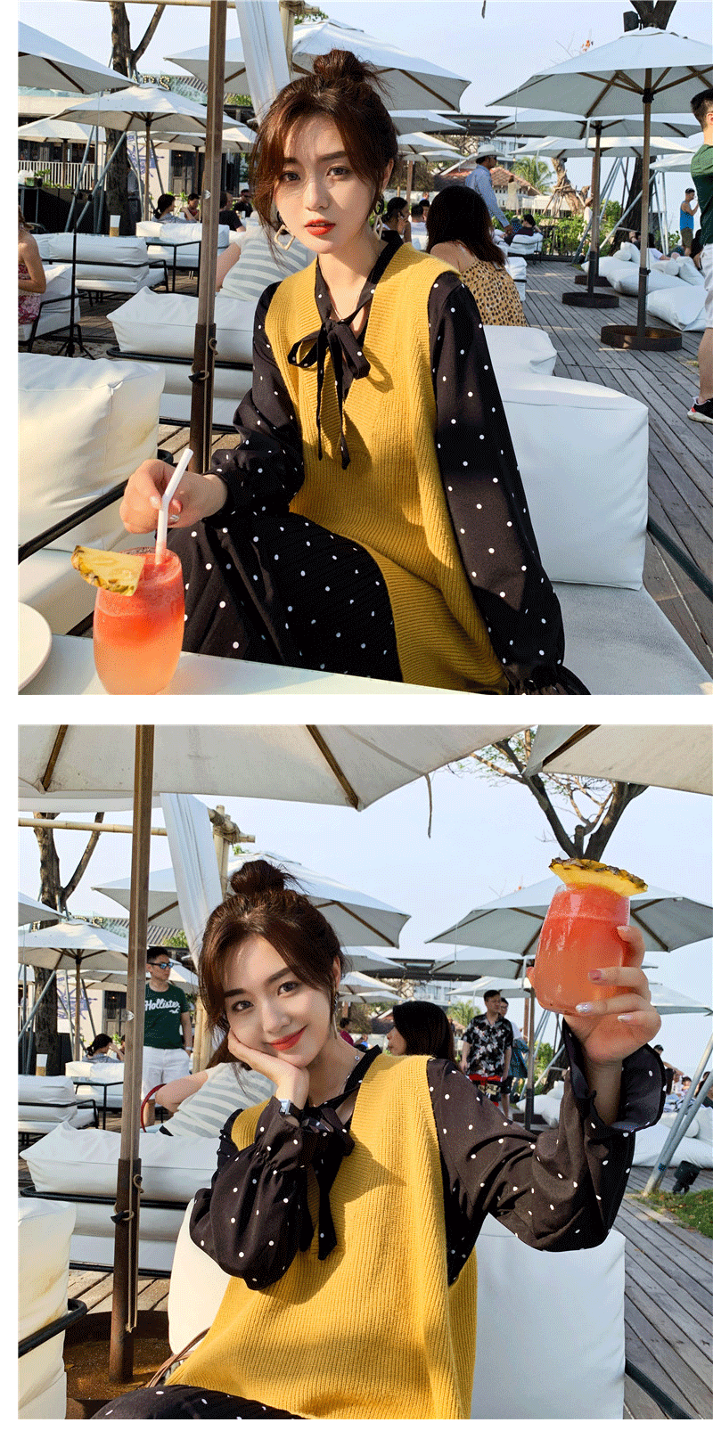 Gilet femme HUADA en Tricot - Ref 3316529 Image 8