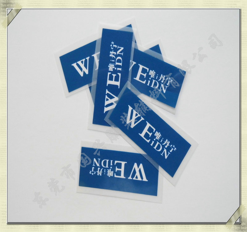 操作简单洗水不掉色长沙设计订做T恤热转印商标 t恤烫唛t恤商标