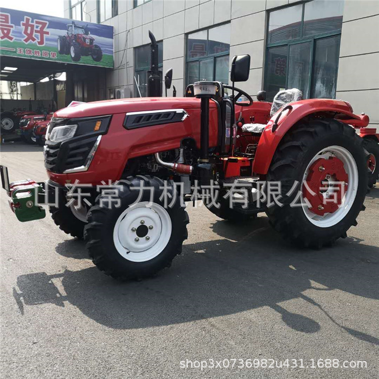 性能稳定农用四轮四驱拖拉机 强升强将东方红动力拖拉机 国补车型