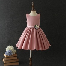 热批走量新款儿童礼服露背公主连衣裙婚纱舞台表演服装新款潮