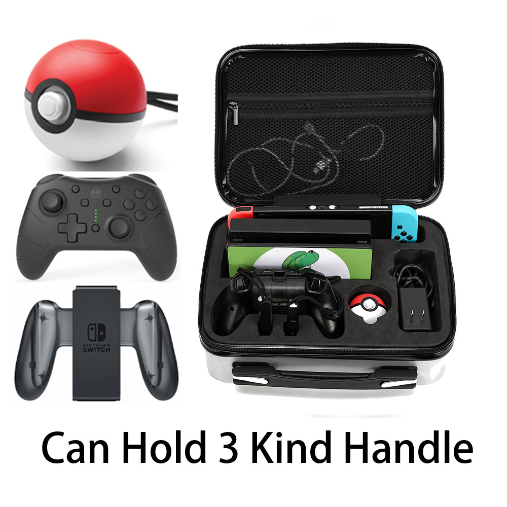 Aplicable a Nintendo Switch caja de almacenamiento grande consola de juegos ns paquete completo de protección contra caídas maleta de cáscara dura